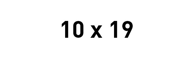 10x19