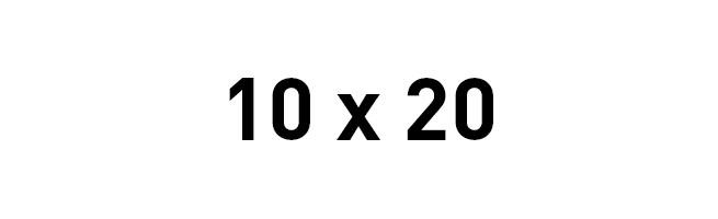 10x20