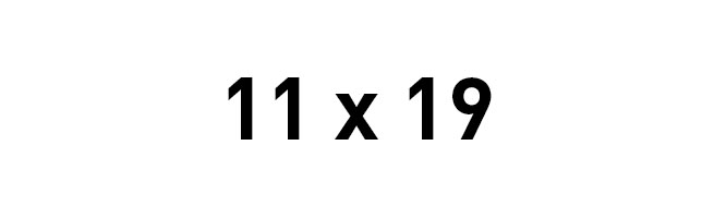 11x19