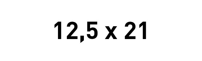 12.5x21