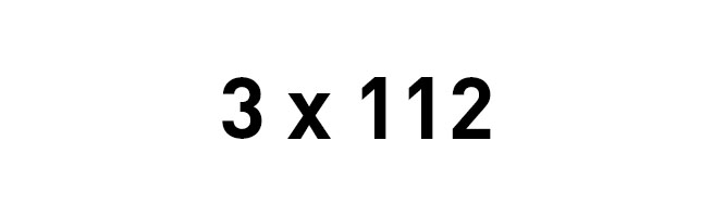 3x112