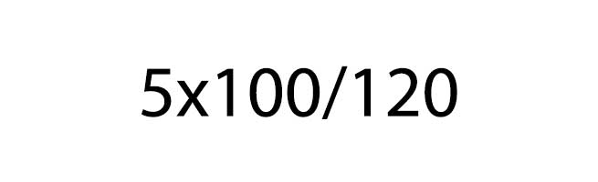 5x100, 5x120