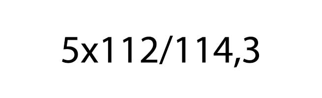 5x112, 5x114.3
