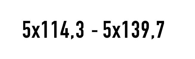 5x114,3/139,7