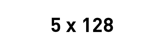 5x128