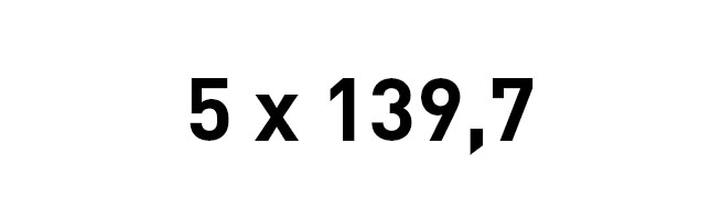 5x139,7