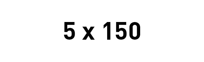5X150