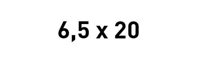 6,5x20