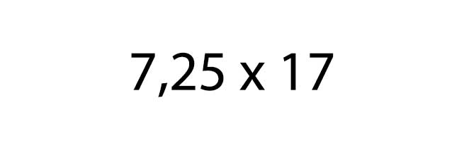 17x7,25