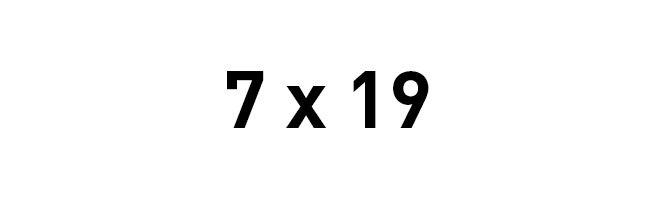 7x19