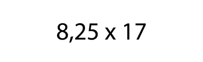 17x8,25