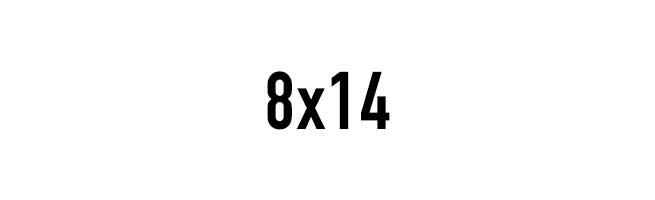 8x14
