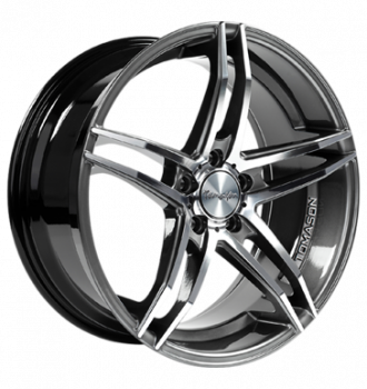 Tomason, TN12, 8,5x18 ET35 5x120 72,6, dark hyper black polished