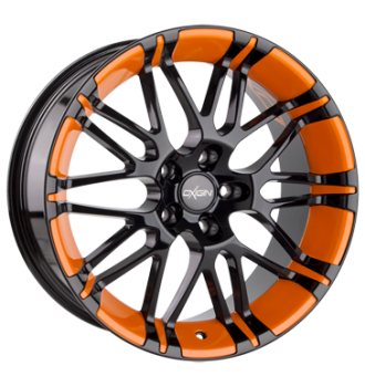 Oxigin, 14 Oxrock, 8,5x20 ET35 5x112 72,6, foil orange