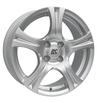 RCDesign, RC14S, 6,5x17 ET45 4x100 54,1, kristallsilber