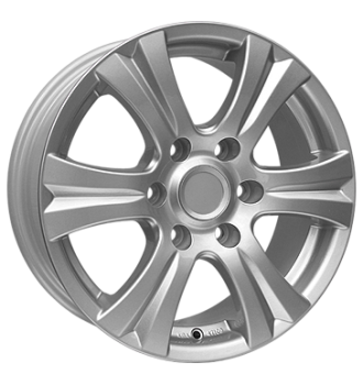 RCDesign, RC14S, 7,5x17 ET30 6x114,3 66,1, kristallsilber