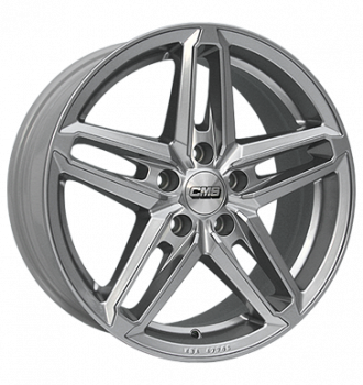 CMS, C14, 7x16 ET40 5x115 70,1, racing silber