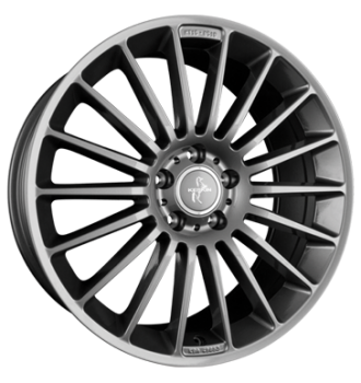 Keskin, KT15 Speed, 8,5x19 ET30 5x112 66,6, palladium painted