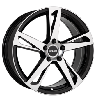 Carmani, 16 Anton, 7,5x17 ET45 5x108 63,4, black polish