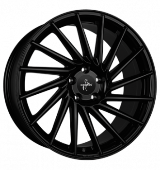 Keskin, KT17 Hurricane, 9,5x21 ET35 5x112 66,6, matt black painted