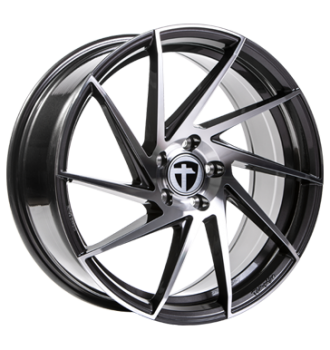 Tomason, TN17L, 8x18 ET48 5x112 72,6, titanium diamond polished