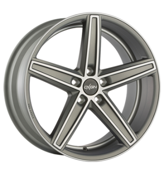 Oxigin, 18 Concave, 9x20 ET40 5x108 72,6, graphit full polish matt