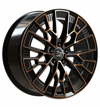 Fondmetal, 1972, 9x21 ET51 5x130 71,6, glossy black bronze machined