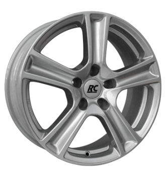 RCDesign, RC19, 5,5x15 ET40 5x100 57,1, kristallsilber