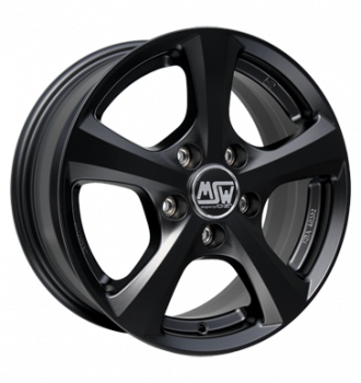 MSW, 19, 6,5x15 ET35 5x100 63,4, matt black