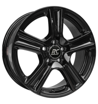 RCDesign, RC19, 6,5x16 ET39 5x105 56,6, schwarz glanz