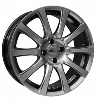 Brock, B21, 8x19 ET29 4x108 65,1, chromsilber