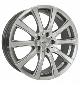 Brock, B21, 8x19 ET26 5x112 66,6, chromsilber