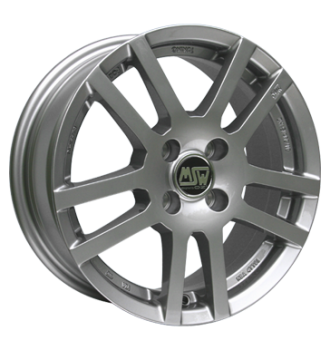 MSW, 22, 6,5x16 ET37 4x100 63,4, grey silver