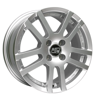 MSW, 22, 6x15 ET22 4x108 65,1, silber