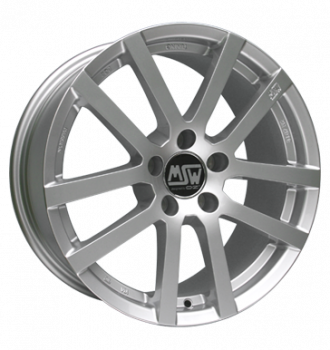 MSW, 22, 6,5x16 ET38 5x115 70,2, silber