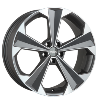 Oxigin, 22 OXRS, 8,5x19 ET43 5x114,3 66,1, titan polish