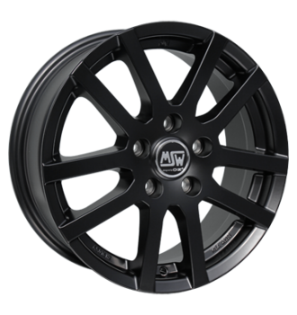 MSW, 22, 6,5x16 ET18 4x108 65,1, matt black