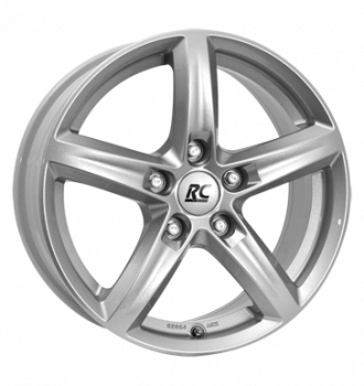 RCDesign, RC24, 7x16 ET42 5x112 57,1, kristallsilber