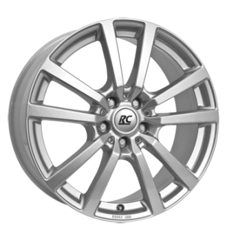 RCDesign, RC25, 8,5x19 ET42 5x112 66,6, kristallsilber