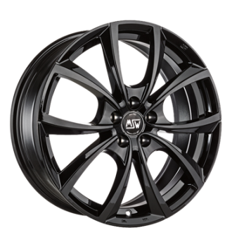 MSW, 27 T, 9,5x20 ET45 5x114,3 64,12, gloss black