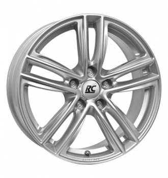 RCDesign, RC27, 6x15 ET29 5x100 57,1, kristallsilber
