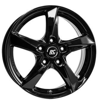 RCDesign, RC30, 7x17 ET52,5 5x108 63,4, schwarz glanz