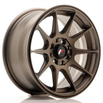 JR Wheels JR11 15x7 ET30 4x100/114 Matt Bronze