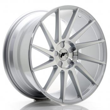 JR Wheels JR22 20x10 ET20-40 5H BLANK Silver Machined Face