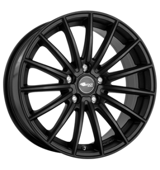 Brock, B36, 7,5x17 ET35 5x120 72,6, satin black matt