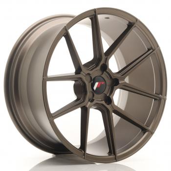 JR Wheels JR30 20x10 ET20-40 5H BLANK Matt Bronze