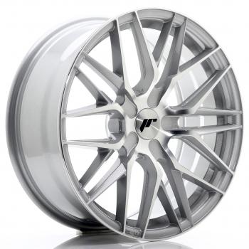 JR Wheels JR28 18x7,5 ET20-40 BLANK Silver Machined Face