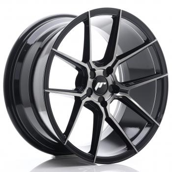 JR Wheels JR30 19x9,5 ET20-40 5H BLANK Black Brushed w/Tinted Face