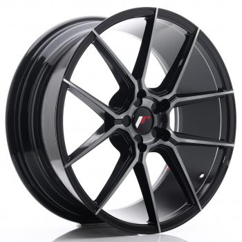 JR Wheels JR30 20x8,5 ET20-42 5H BLANK Black Brushed w/Tinted Face