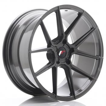 JR Wheels JR30 20x10 ET20-40 5H Blank Hyper Gray